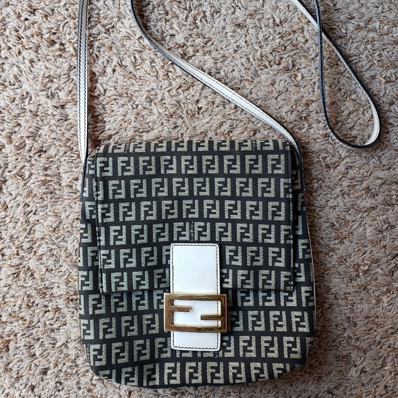Fendi Handbags - Fendi Monogram FF Zucca Crossbody